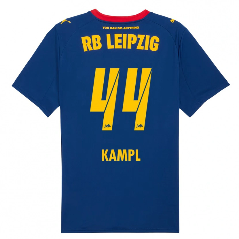 Danxen Kinder Kevin Kampl #44 Marineblau Rot Auswärtstrikot Trikot 2025/26 T-Shirt Schweiz
