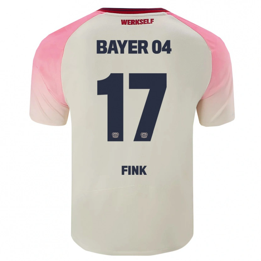 Danxen Kinder Felix Fink #17 Pink Cremeweiß Auswärtstrikot Trikot 2025/26 T-Shirt Schweiz