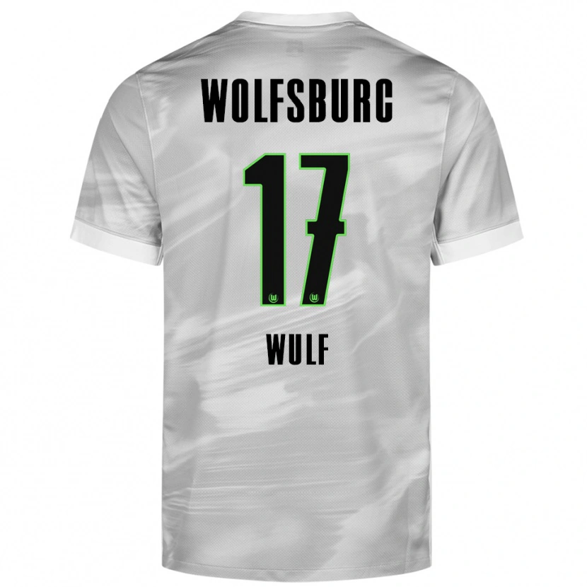 Danxen Kinder Diego Wulf #17 Grau Weiß Auswärtstrikot Trikot 2025/26 T-Shirt Schweiz