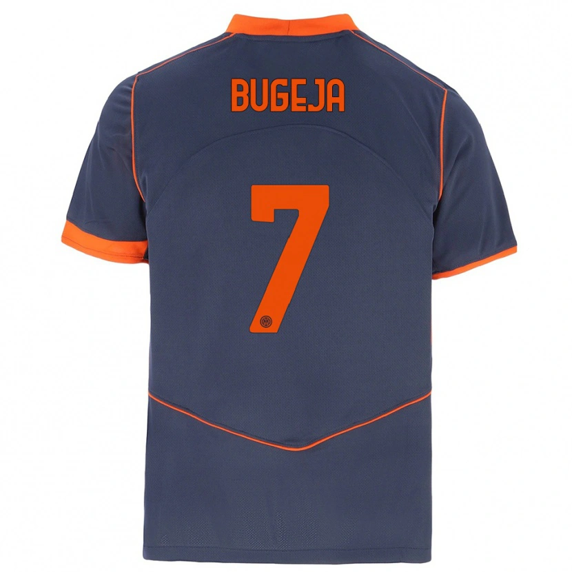 Danxen Kinder Haley Bugeja #7 Grau Orange Ausweichtrikot Trikot 2025/26 T-Shirt Schweiz