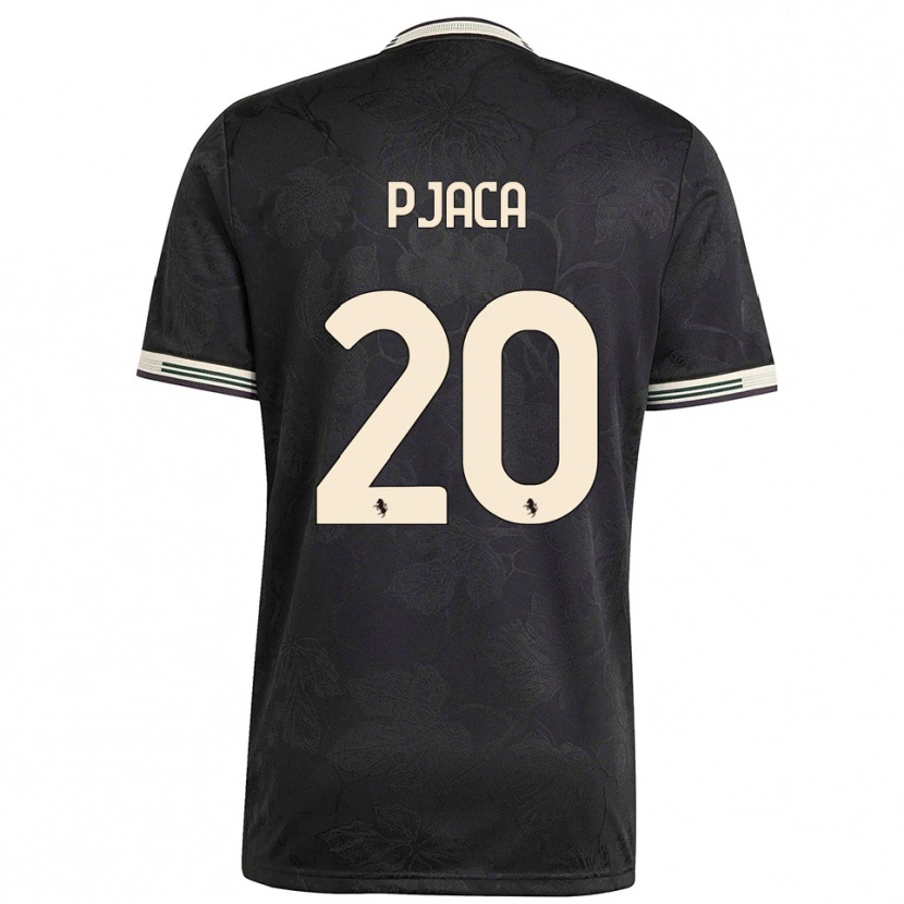 Danxen Kinder Marko Pjaca #20 Schwarz Weiß Grün Ausweichtrikot Trikot 2025/26 T-Shirt Schweiz