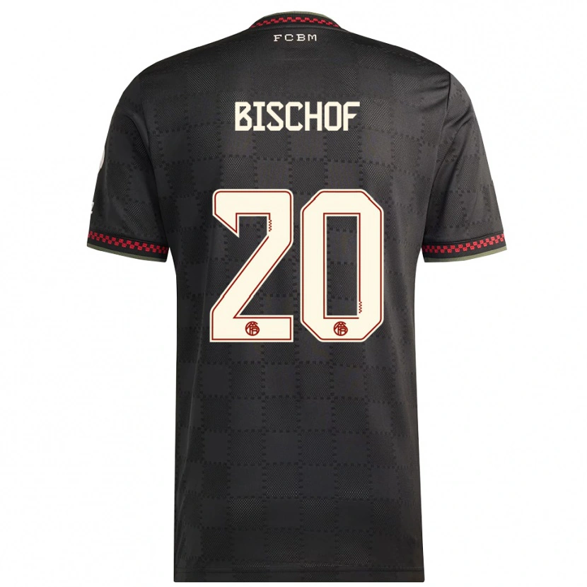 Danxen Kinder Tom Bischof #20 Schwarz Weiß Ausweichtrikot Trikot 2025/26 T-Shirt Schweiz