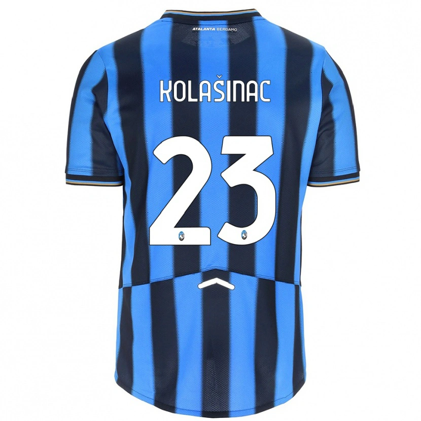 Danxen Herren Sead Kolasinac #23 Himmelblau Schwarz Heimtrikot Trikot 2025/26 T-Shirt Schweiz