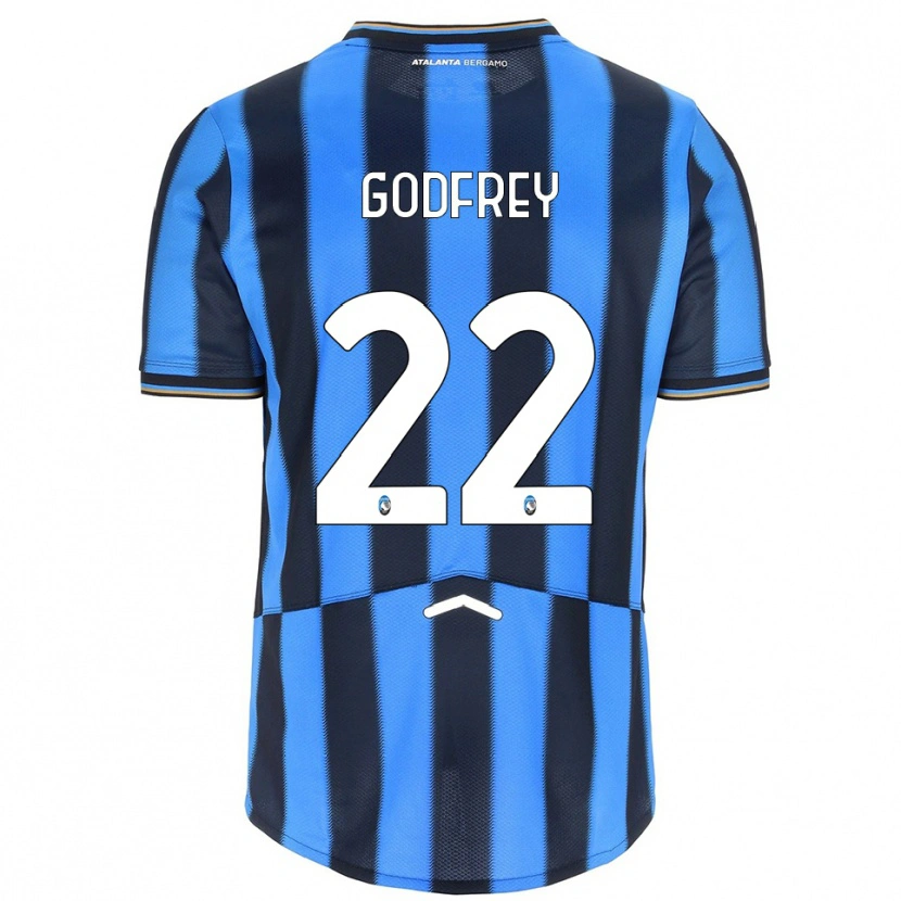 Danxen Herren Ben Godfrey #22 Himmelblau Schwarz Heimtrikot Trikot 2025/26 T-Shirt Schweiz