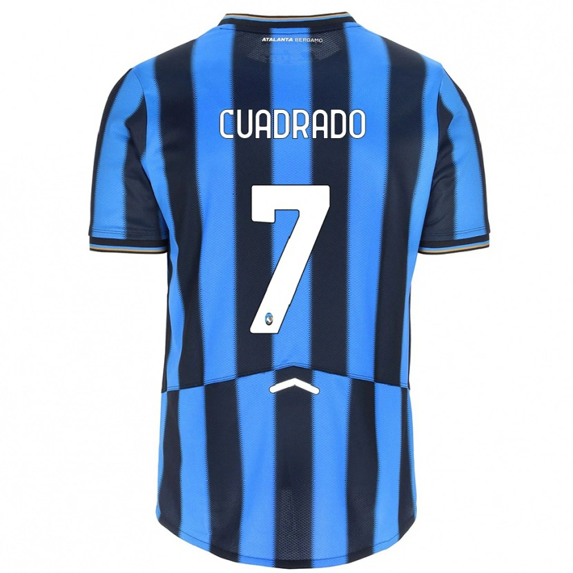 Danxen Herren Juan Cuadrado #7 Himmelblau Schwarz Heimtrikot Trikot 2025/26 T-Shirt Schweiz