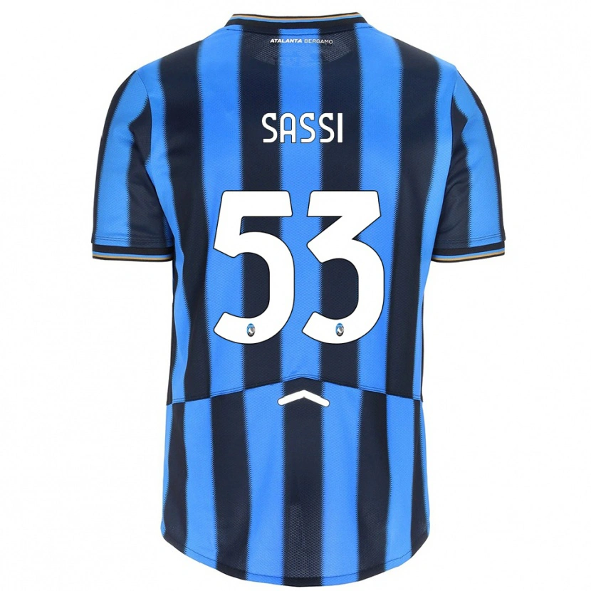 Danxen Herren Jacopo Sassi #53 Himmelblau Schwarz Heimtrikot Trikot 2025/26 T-Shirt Schweiz