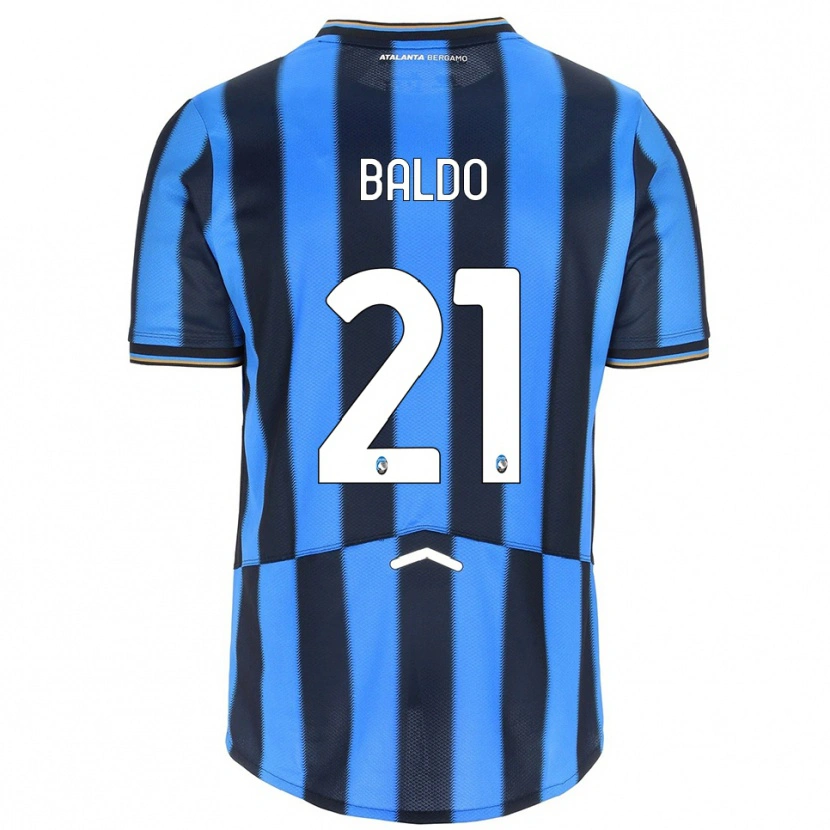 Danxen Herren Nicolò Baldo #21 Himmelblau Schwarz Heimtrikot Trikot 2025/26 T-Shirt Schweiz