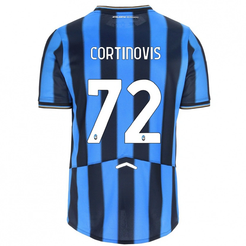Danxen Herren Alessandro Cortinovis #72 Himmelblau Schwarz Heimtrikot Trikot 2025/26 T-Shirt Schweiz