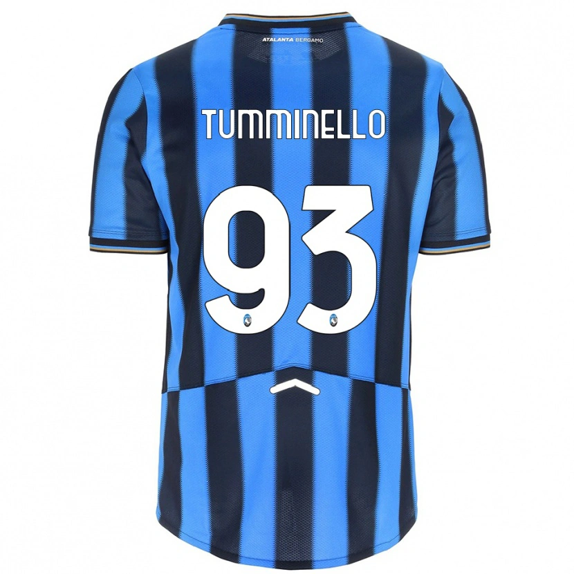Danxen Herren Marco Tumminello #93 Himmelblau Schwarz Heimtrikot Trikot 2025/26 T-Shirt Schweiz