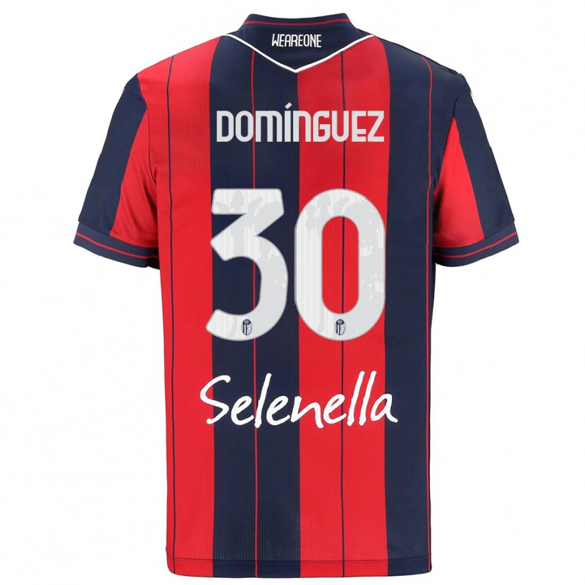 Danxen Herren Benja Domínguez #30 Rot Marineblau Heimtrikot Trikot 2025/26 T-Shirt Schweiz