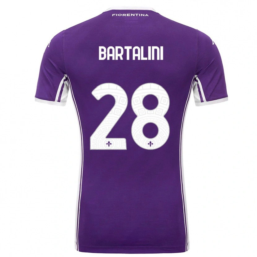 Danxen Herren Viola Bartalini #28 Lila Weiß Heimtrikot Trikot 2025/26 T-Shirt Schweiz