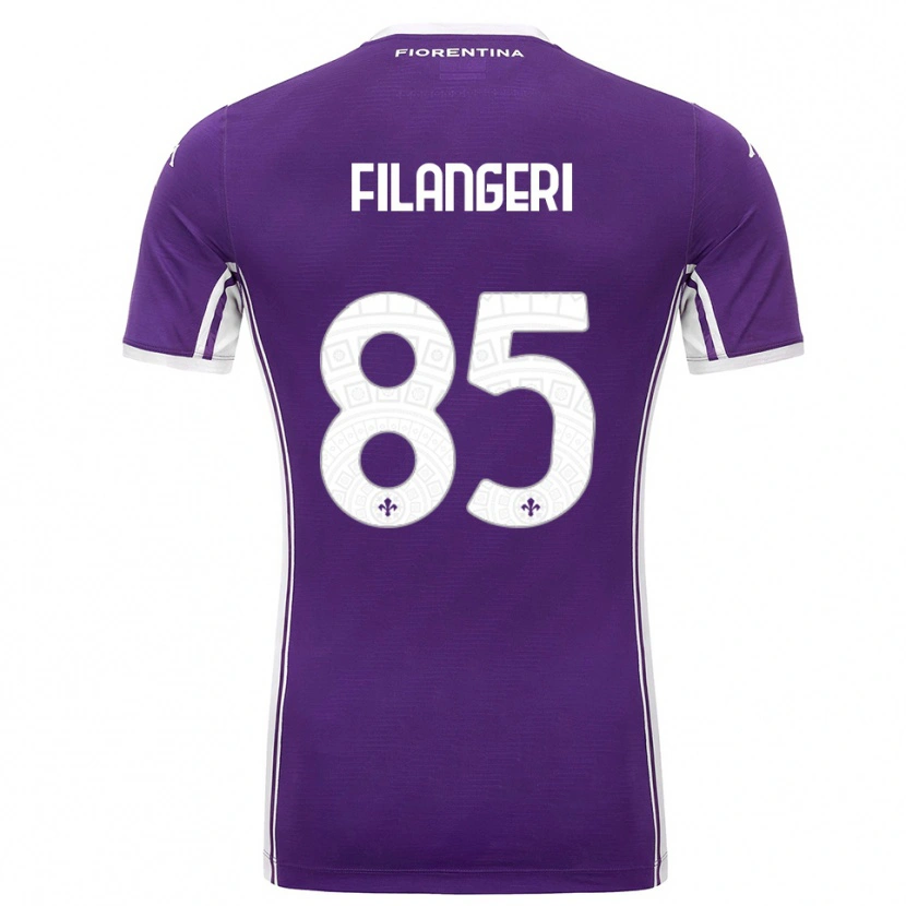 Danxen Herren Maria Luisa Filangeri #85 Lila Weiß Heimtrikot Trikot 2025/26 T-Shirt Schweiz