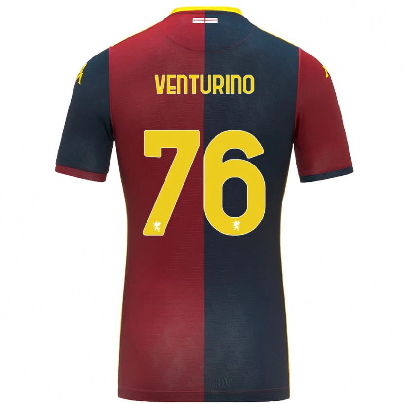Danxen Herren Lorenzo Venturino #76 Rot Königsblau Heimtrikot Trikot 2025/26 T-Shirt Schweiz