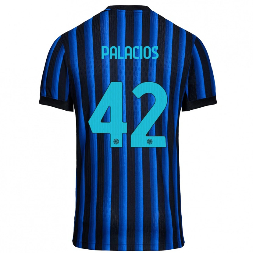 Danxen Herren Tomás Palacios #42 Schwarz Blau Heimtrikot Trikot 2025/26 T-Shirt Schweiz