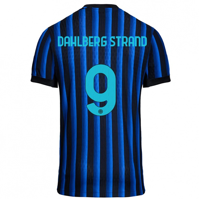 Danxen Herren Jonas Dahlberg Strand #9 Schwarz Blau Heimtrikot Trikot 2025/26 T-Shirt Schweiz