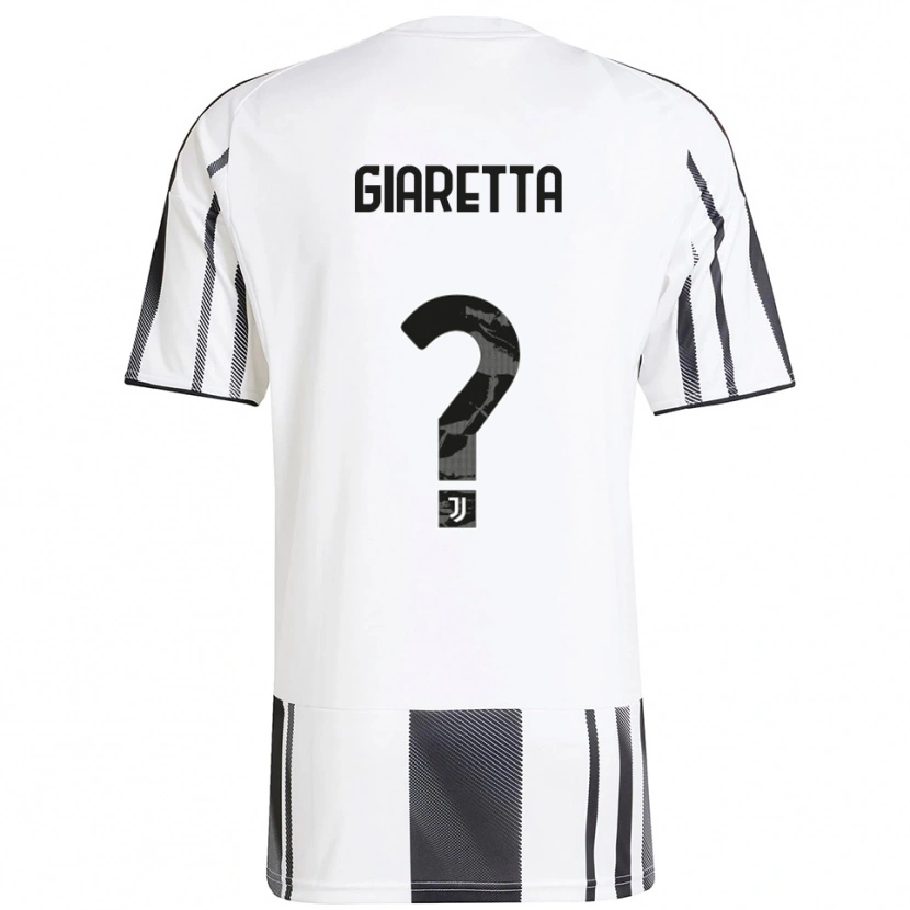 Danxen Herren Emanuele Giaretta #0 Weiß Schwarz Heimtrikot Trikot 2025/26 T-Shirt Schweiz