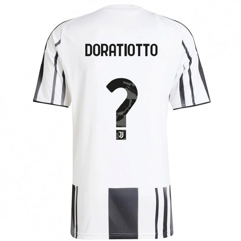 Danxen Herren Giulio Doratiotto #0 Weiß Schwarz Heimtrikot Trikot 2025/26 T-Shirt Schweiz