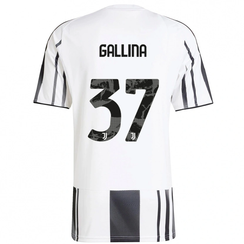 Danxen Herren Arianna Gallina #37 Weiß Schwarz Heimtrikot Trikot 2025/26 T-Shirt Schweiz