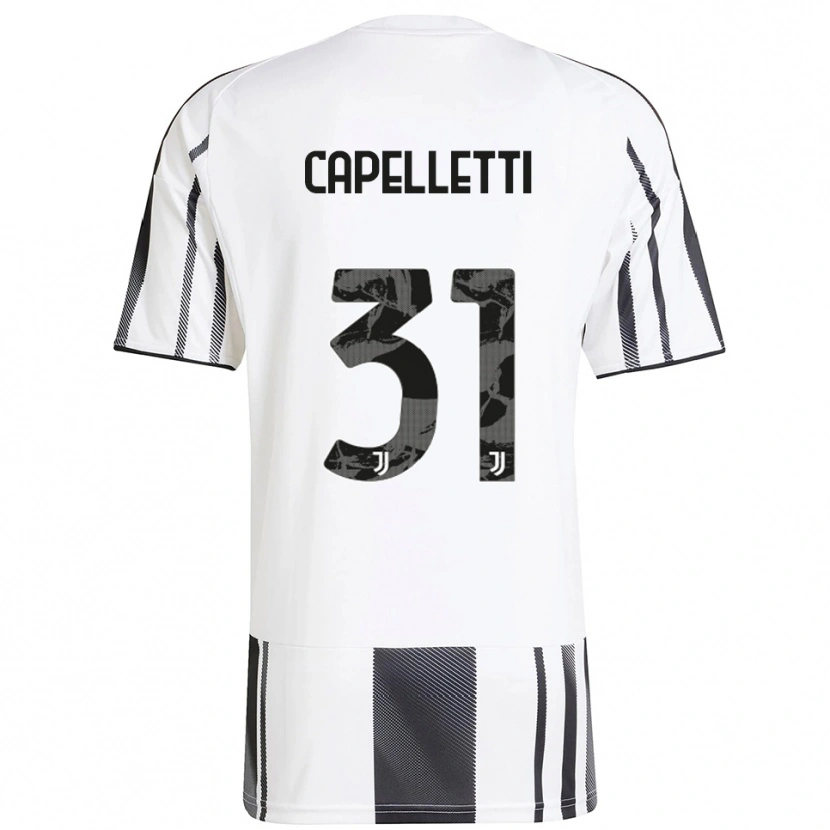 Danxen Herren Alessia Capelletti #31 Weiß Schwarz Heimtrikot Trikot 2025/26 T-Shirt Schweiz