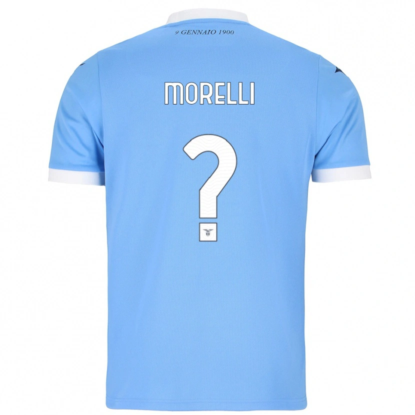 Danxen Herren Manuel Morelli #0 Himmelblau Weiß Heimtrikot Trikot 2025/26 T-Shirt Schweiz