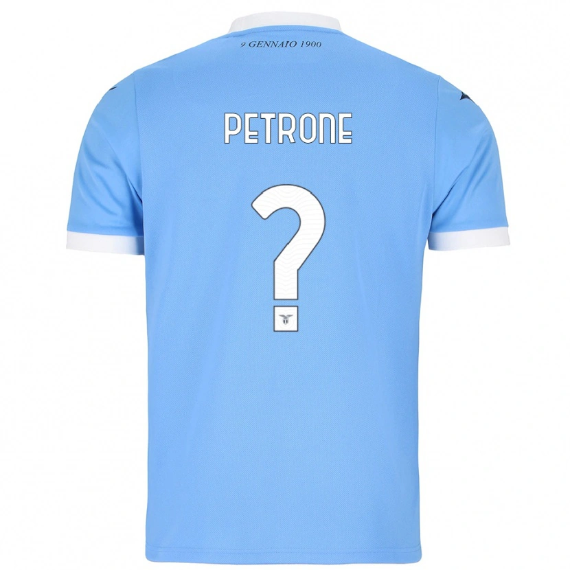 Danxen Herren Pierfrancesco Petrone #0 Himmelblau Weiß Heimtrikot Trikot 2025/26 T-Shirt Schweiz