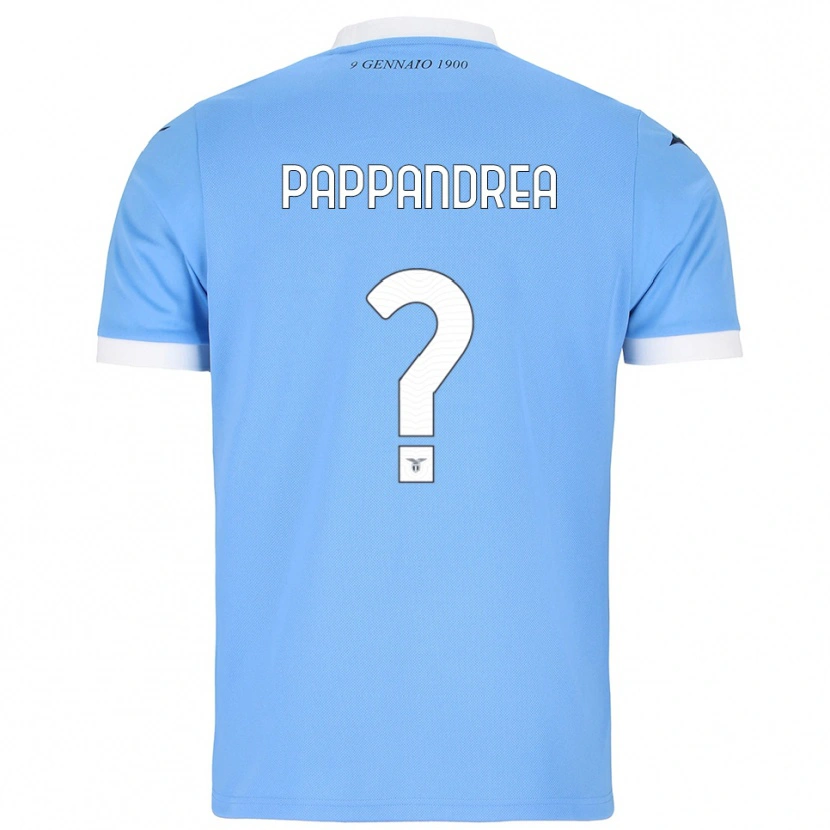 Danxen Herren Filippo Pappandrea #0 Himmelblau Weiß Heimtrikot Trikot 2025/26 T-Shirt Schweiz
