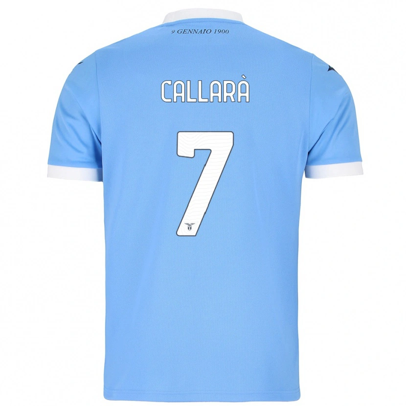 Danxen Herren Nicholas Callarà #7 Himmelblau Weiß Heimtrikot Trikot 2025/26 T-Shirt Schweiz