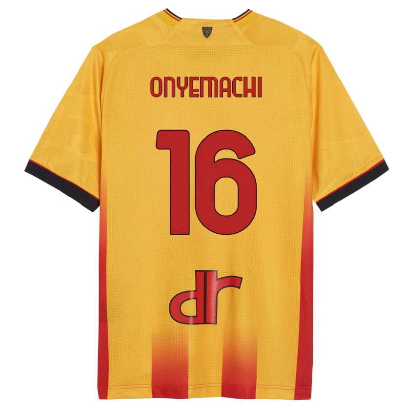 Danxen Herren Divine Onyemachi #16 Gelb Orange Heimtrikot Trikot 2025/26 T-Shirt Schweiz