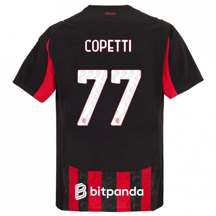 Danxen Herren Matilde Copetti #77 Rot Schwarz Heimtrikot Trikot 2025/26 T-Shirt Schweiz