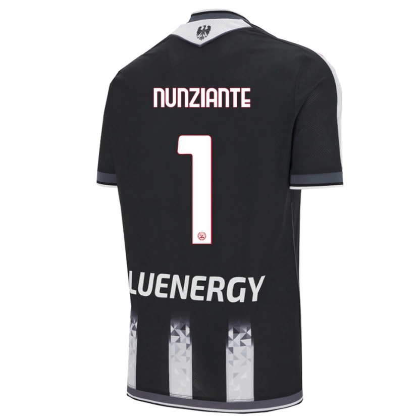 Danxen Herren Alessandro Nunziante #1 Schwarz Weiß Heimtrikot Trikot 2025/26 T-Shirt Schweiz