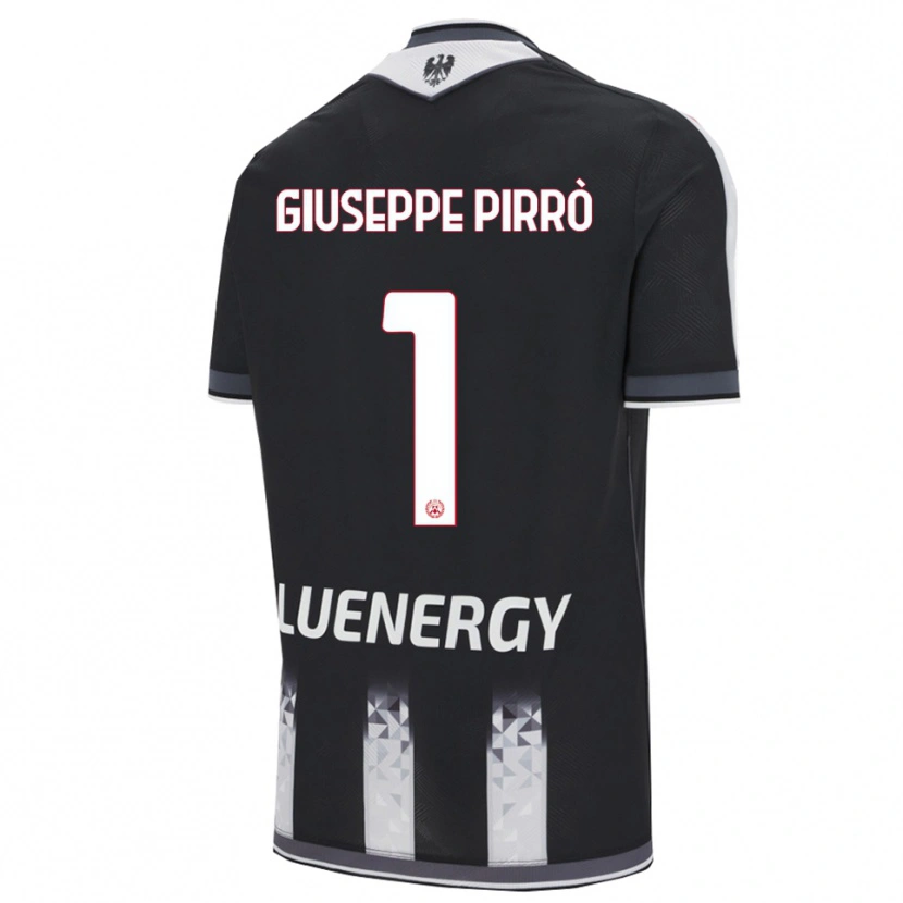 Danxen Herren Marco Giuseppe Pirrò #1 Schwarz Weiß Heimtrikot Trikot 2025/26 T-Shirt Schweiz