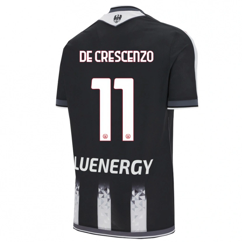 Danxen Herren Marco De Crescenzo #11 Schwarz Weiß Heimtrikot Trikot 2025/26 T-Shirt Schweiz