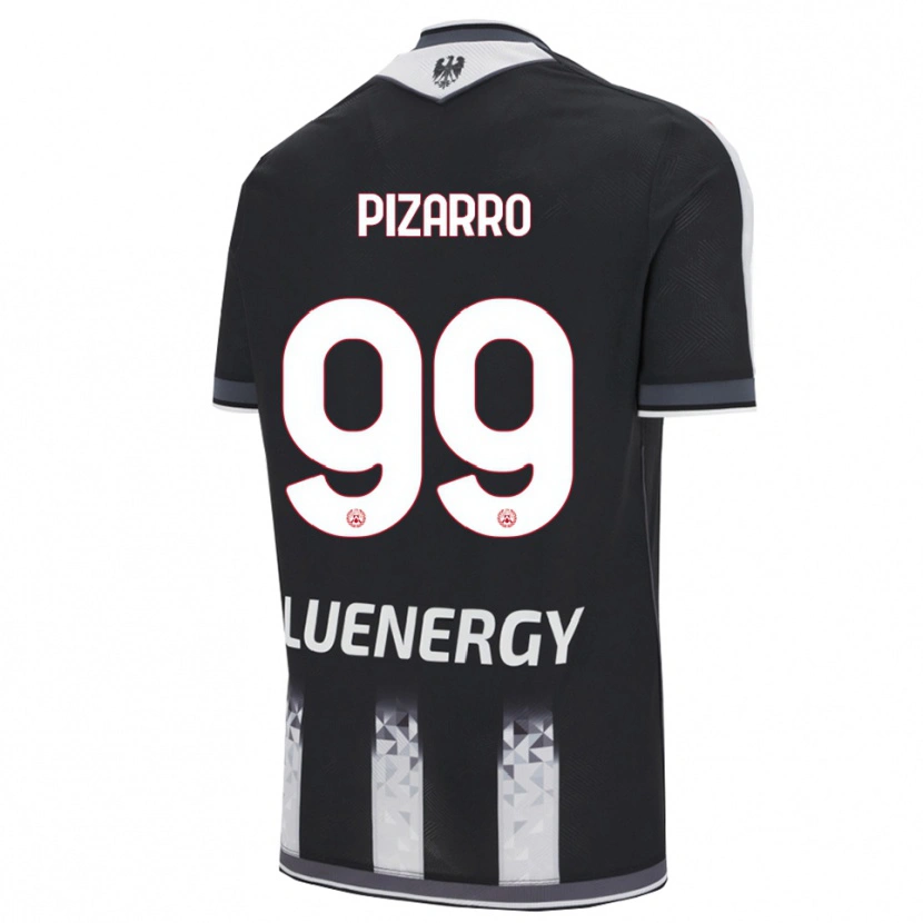 Danxen Herren Damián Pizarro #99 Schwarz Weiß Heimtrikot Trikot 2025/26 T-Shirt Schweiz