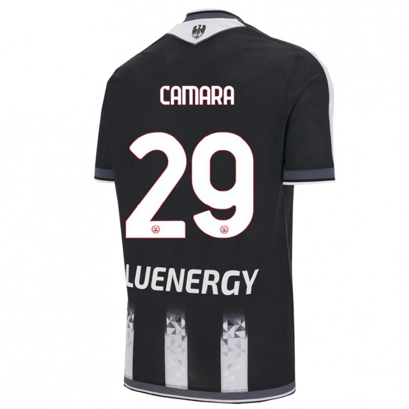 Danxen Herren Abdoulaye Camara #29 Schwarz Weiß Heimtrikot Trikot 2025/26 T-Shirt Schweiz