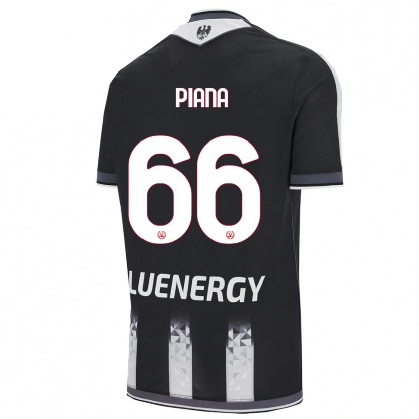 Danxen Herren Edoardo Piana #66 Schwarz Weiß Heimtrikot Trikot 2025/26 T-Shirt Schweiz