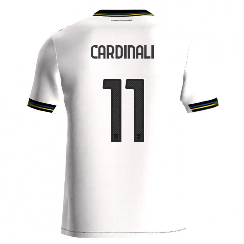 Danxen Herren Alessandro Cardinali #11 Weiß Schwarz Heimtrikot Trikot 2025/26 T-Shirt Schweiz