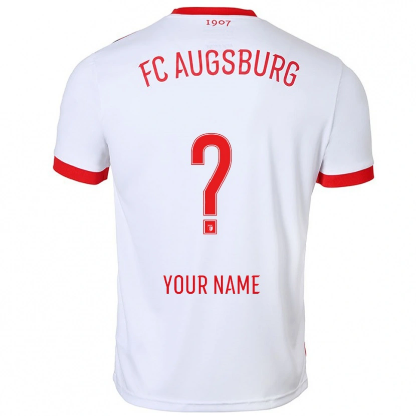 Danxen Herren Ihren Namen #0 Weiß Rot Heimtrikot Trikot 2025/26 T-Shirt Schweiz