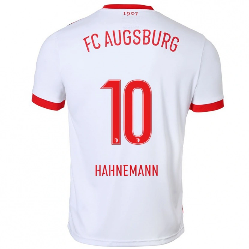 Danxen Herren Jamy Hahnemann #10 Weiß Rot Heimtrikot Trikot 2025/26 T-Shirt Schweiz
