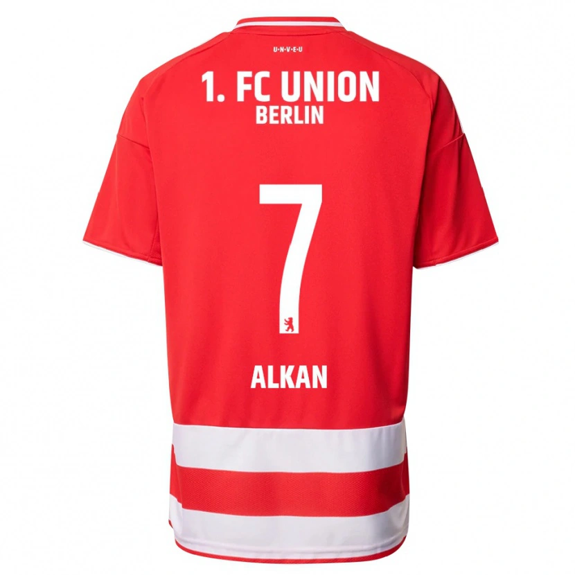 Danxen Herren Musa Alkan #7 Rot Weiß Heimtrikot Trikot 2025/26 T-Shirt Schweiz