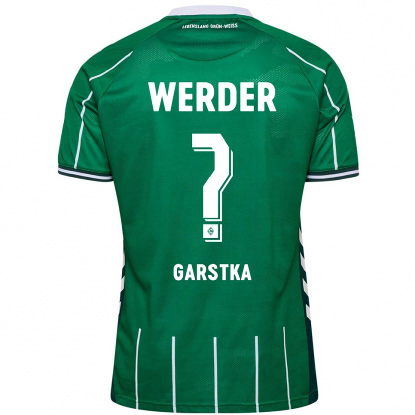 Danxen Herren Maximilian Garstka #0 Grün Weiß Heimtrikot Trikot 2025/26 T-Shirt Schweiz