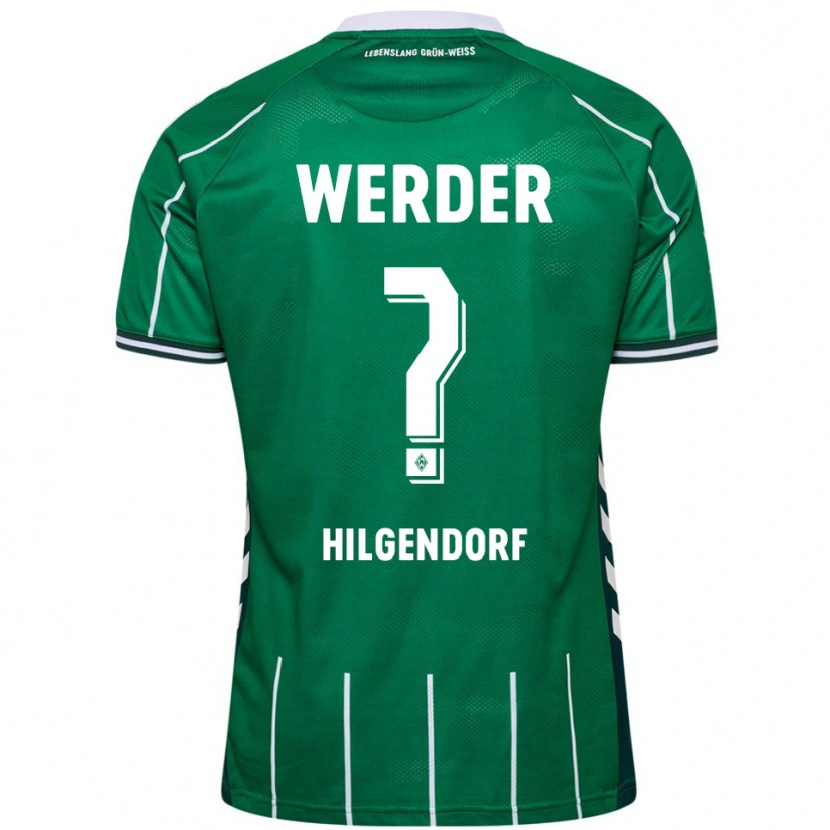 Danxen Herren Ole Hilgendorf #0 Grün Weiß Heimtrikot Trikot 2025/26 T-Shirt Schweiz