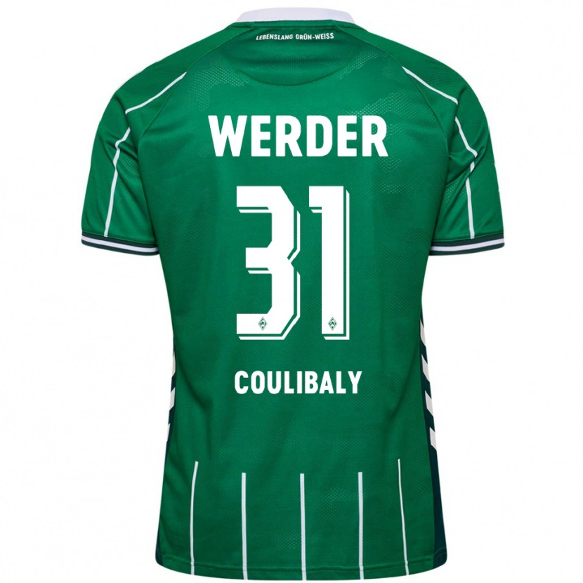 Danxen Herren Karim Coulibaly #31 Grün Weiß Heimtrikot Trikot 2025/26 T-Shirt Schweiz