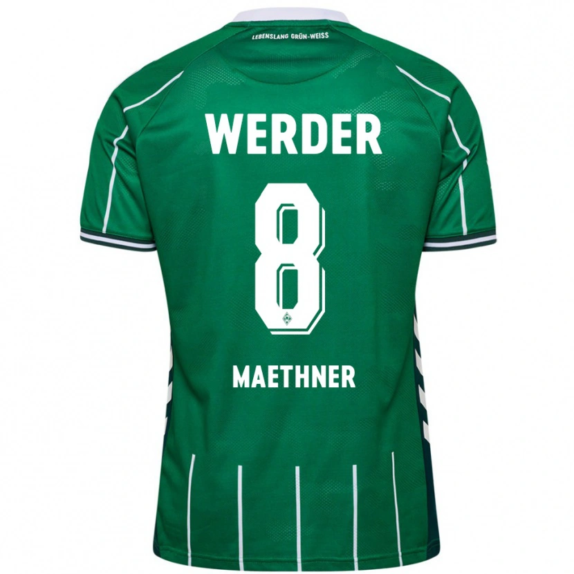 Danxen Herren Finn Maethner #8 Grün Weiß Heimtrikot Trikot 2025/26 T-Shirt Schweiz