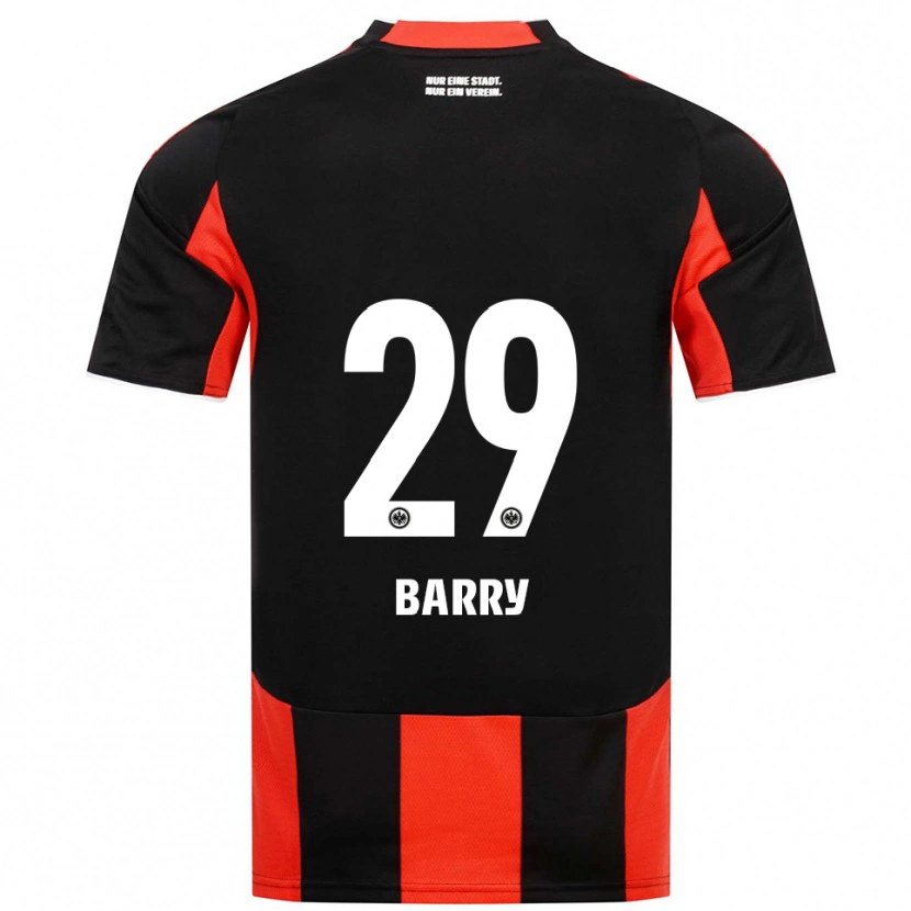 Danxen Herren Jasha Barry #29 Schwarz Rot Heimtrikot Trikot 2025/26 T-Shirt Schweiz