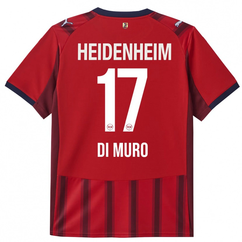 Danxen Herren Antonia Di Muro #17 Rot Marineblau Heimtrikot Trikot 2025/26 T-Shirt Schweiz