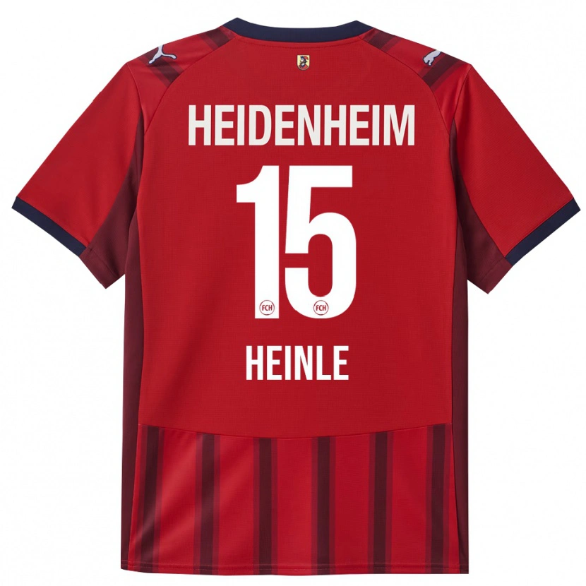 Danxen Herren Paul Heinle #15 Rot Marineblau Heimtrikot Trikot 2025/26 T-Shirt Schweiz