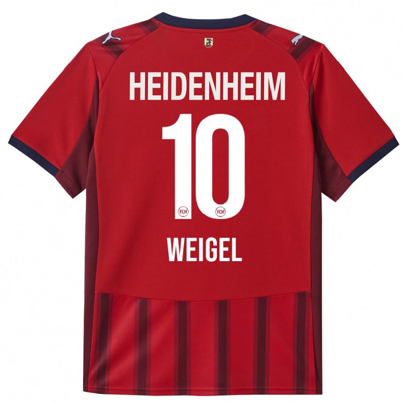 Danxen Herren Tobias Weigel #10 Rot Marineblau Heimtrikot Trikot 2025/26 T-Shirt Schweiz