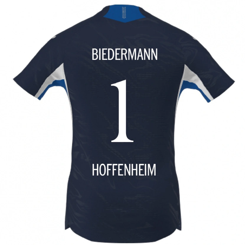Danxen Herren Nico Biedermann #1 Marineblau Weiß Heimtrikot Trikot 2025/26 T-Shirt Schweiz