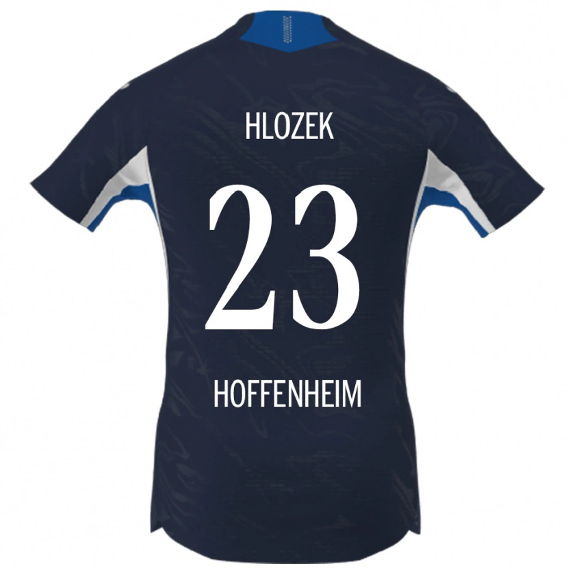 Danxen Herren Adam Hlozek #23 Marineblau Weiß Heimtrikot Trikot 2025/26 T-Shirt Schweiz