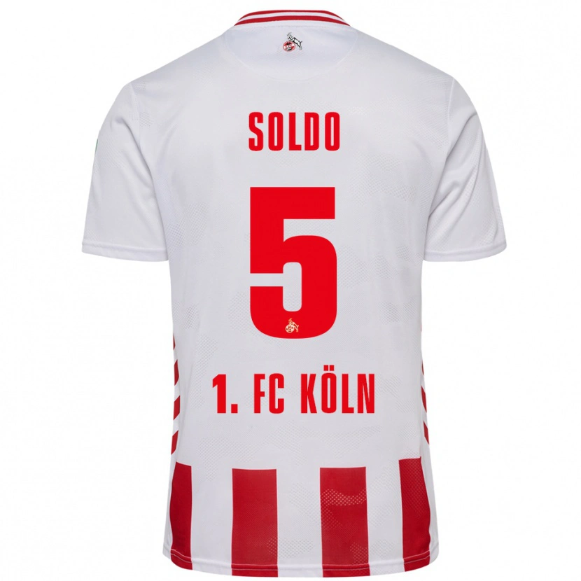 Danxen Herren Nikola Soldo #5 Weiß Rot Heimtrikot Trikot 2025/26 T-Shirt Schweiz